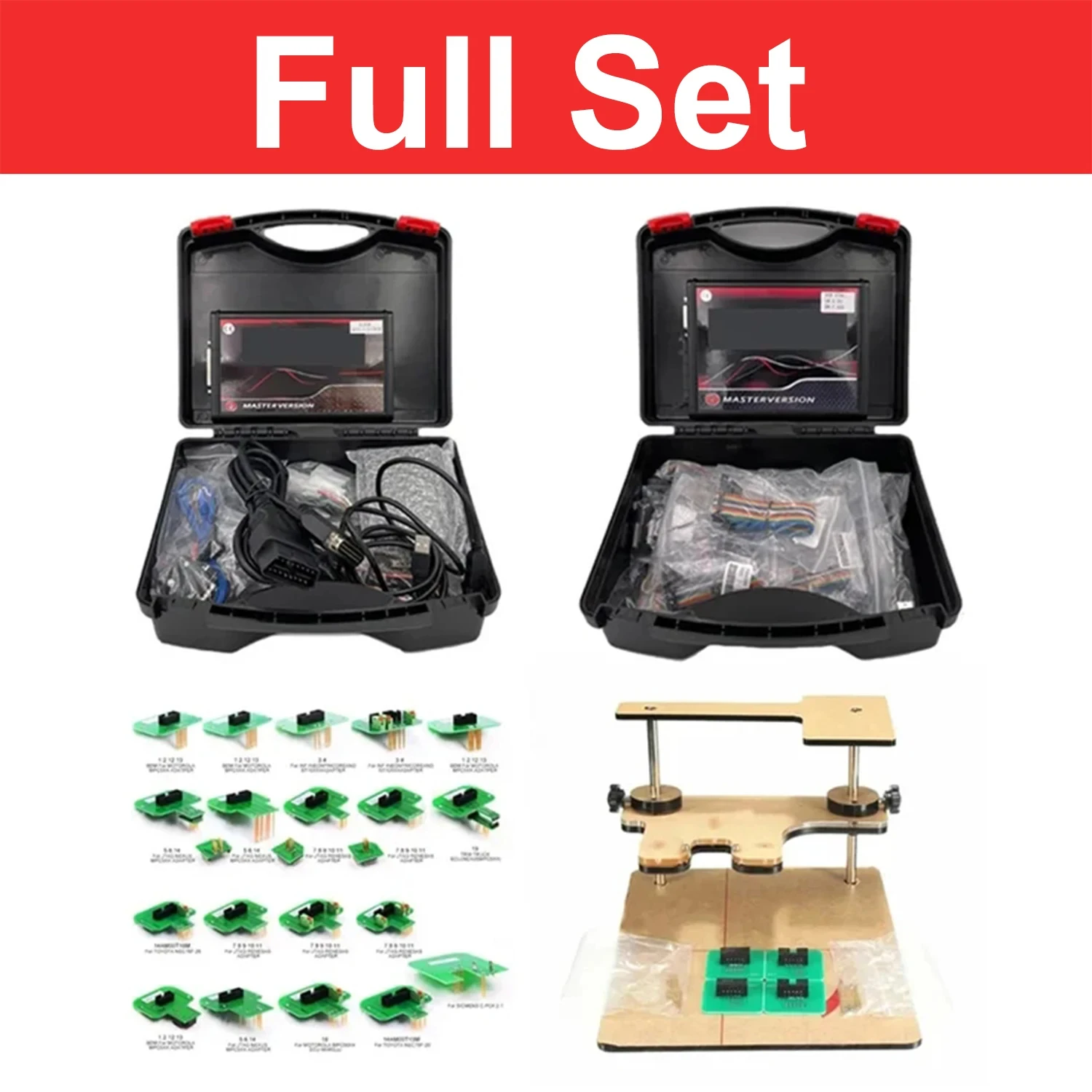 Kess V2 V5.017 Online 2.80 EU Red KTAG 7.020 2.25 OBD2 OBD 2 Auto's Trucks ECU Chip Tuning Kit Onbeperkte Reparatieset met Gereedschapskist
