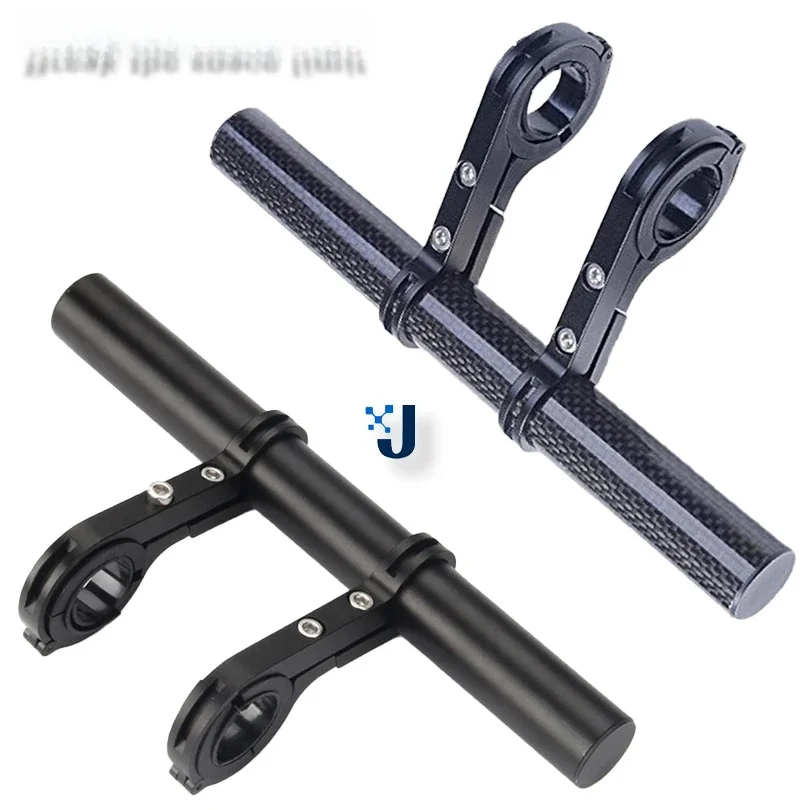 AliExpress 10/20/30cm Bicycle Handlebar Extended Bracket MTB Headlight Mount Extented Bar Road Mountain Bike Handlebar Extender Rack Parts