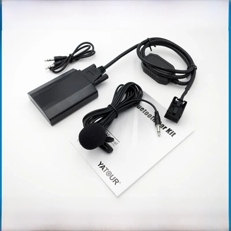 Yatour samochodowy Bluetooth AUX zestaw dla Peugeot 207 307 308 407 Citroen C2 C3 C4 C5 RD4 RT3 Can-bus Mp3 odtwarzacz zmieniarka CD adapter YTBTK — zdjęcie 2