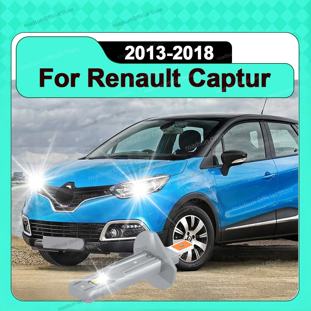 

2/4Pcs 30000LM H1 LED Headlight Mini Bulb Car Headlamp 6000K Plug and Play For Renault Captur 2013 2014 2015 2016 2017 2018
