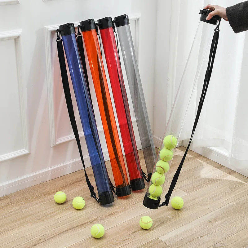 2pcs White Transparent Pickleball Pick Up Tube Tennis Ball Retriever For Tennis Balls Collection Tennis Ball Picker Upper