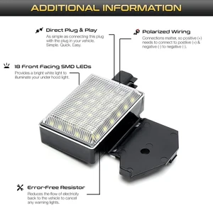 Führte in der Deckung von Courtesy für Dodge Ram, 1500, 2500, 3500, Ladegerät, Cherokee, Durango, Jeep, Grand Cherokee, 1PC Hauptverkäufe von Dakota Lantern - №1