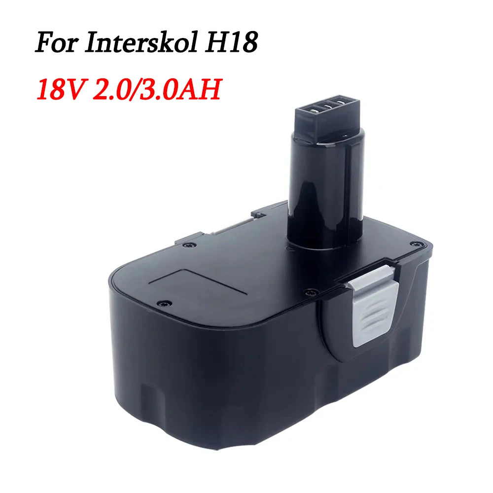 

18V 2000mAh 3000mAh Ni-CD Battery for Interskol Replacement Power Tool Battery Cordless Drills H18 DA-18ER