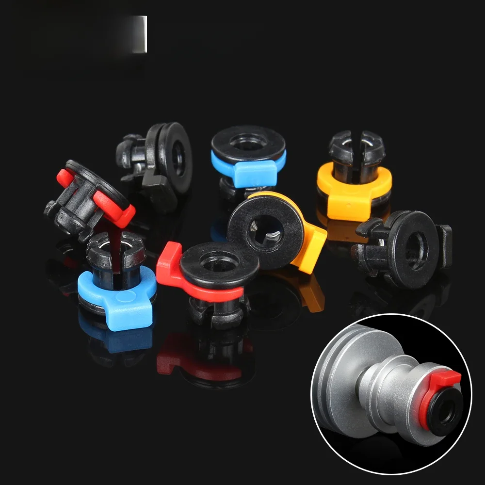 3DSWAY Clip Pipe Embedded Clamp Bowdock Coupling for Metal V6 Heatsink Hotend Remote Tube 4MM Collet Extruder Części do drukarek 3D — zdjęcie produktu 7