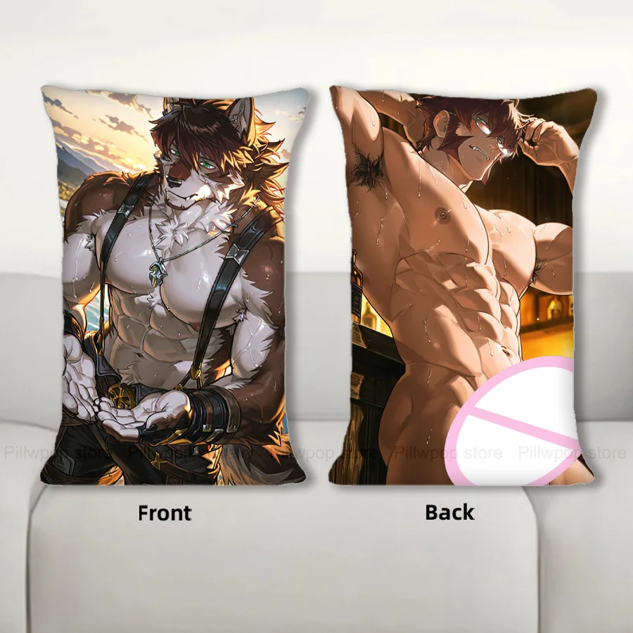 

Dakimakura Anime Klaus Body Pillow Cover Sofa Cushion Double-side Print Throw Pillow Case 40X60cm