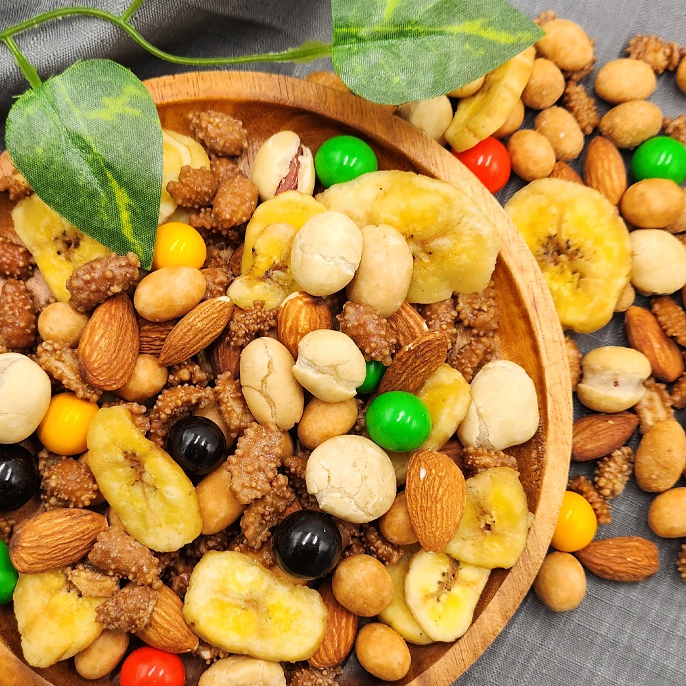 صباح الخير مزيج المكسرات تحديث ، 1 كيس ، ما مجموعه حوالي 1