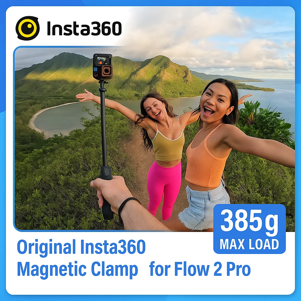 

Мини-штатив Insta360 для селфи-палки 2.0 Набор | Компактная выдвижная стойка со штативом и пультом дистанционного управления Bluetooth | для X5 X4 X3 GO 3S RS