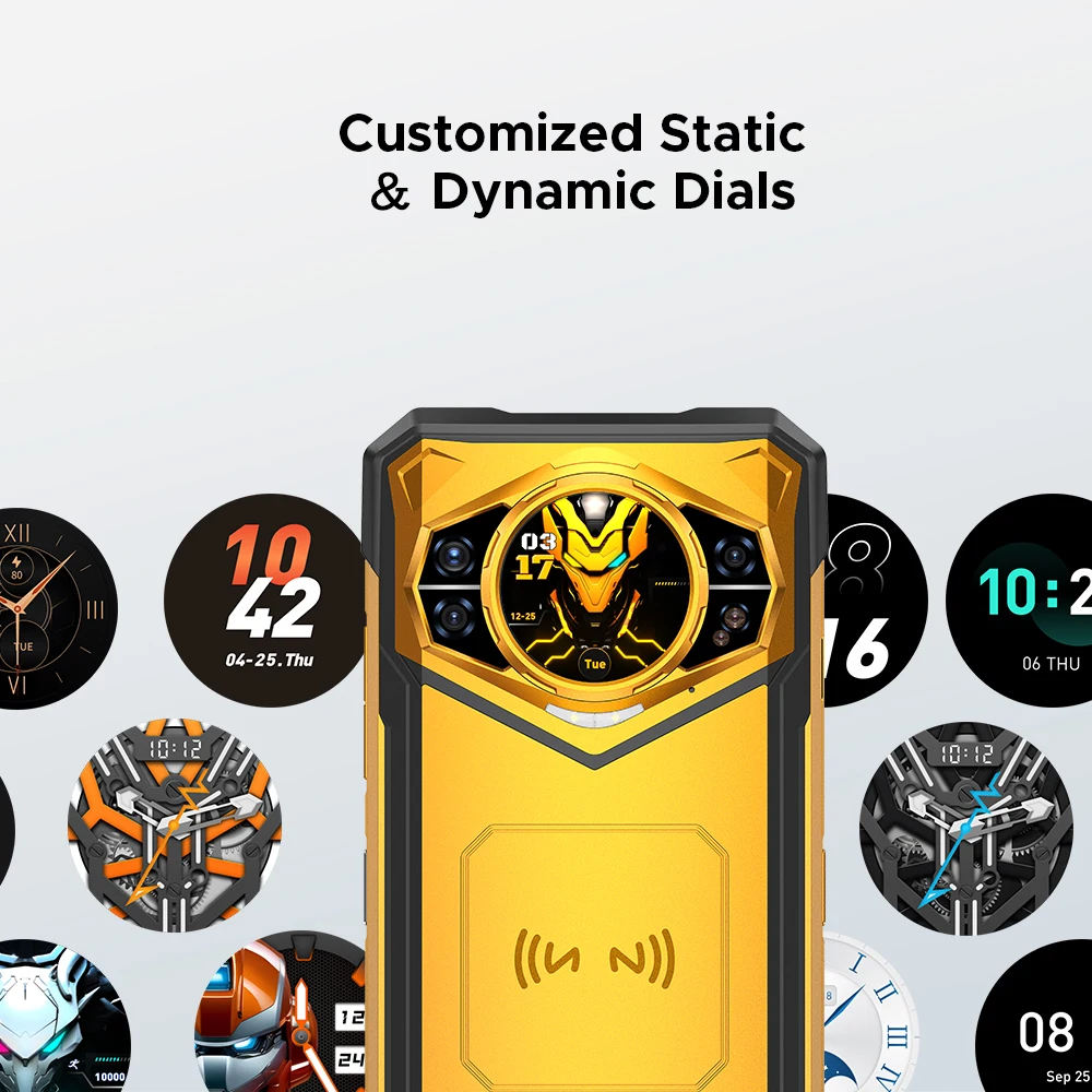 إصدار Globe DOOGEE S200 X 5G هاتف متين 6.72 بوصة الأبعاد 7050 1.32 بوصة شاشة AMOLED خلفية 12 جيجابايت 512 جيجابايت 10100 مللي أمبير في الساعة هاتف بطارية