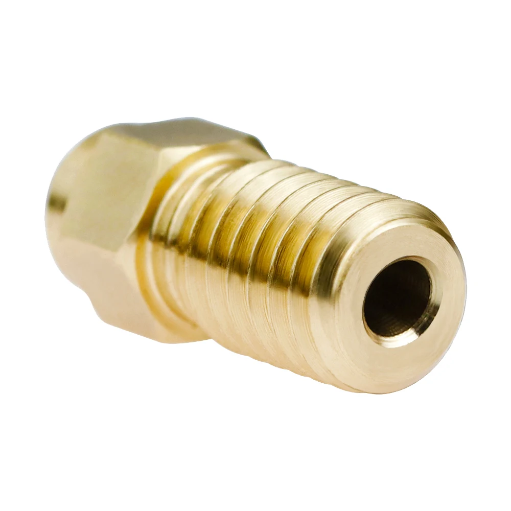 فوهة لـ Ender 3 V3 SE فوهة عنكبوت نحاسية مطلية بالنحاس 0.4 مم/0.6 مم درجة حرارة عالية لـ Ender7 Ender5 S1 #6