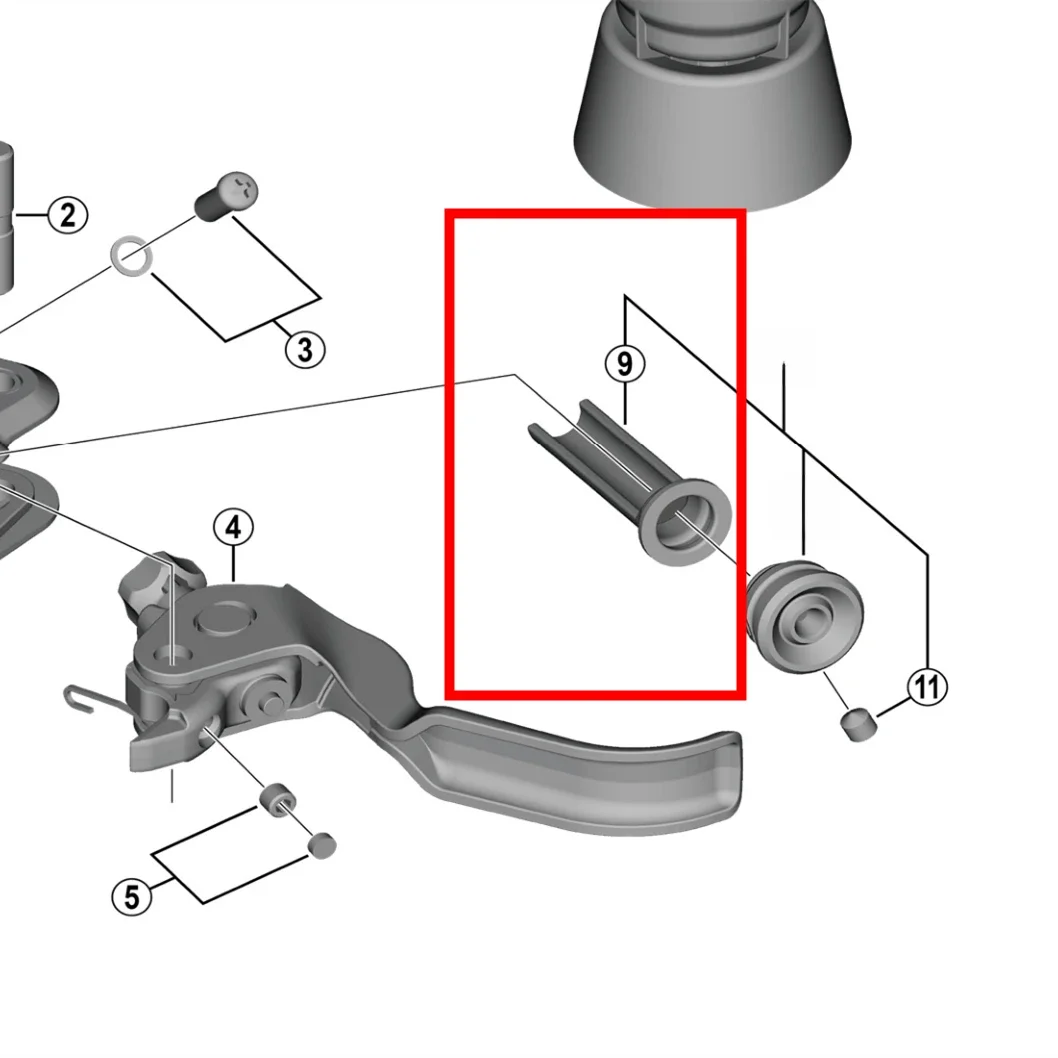 AliExpress Shimano MTB SLX/XT/XTR Hydraulic Brake Lever Diaphragm Cap unit Y2GR98020 Y1XK98030 Y8V398050