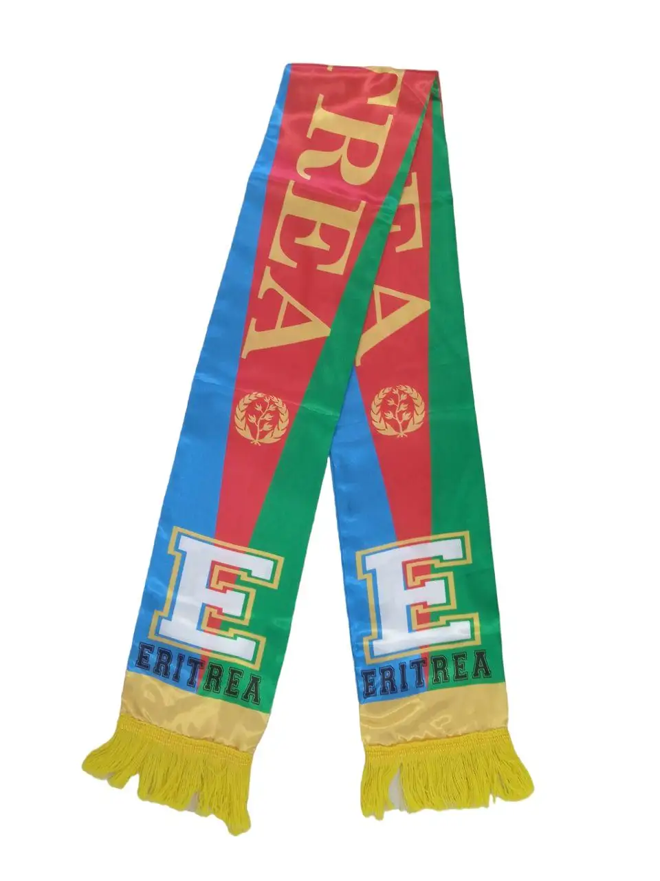 Fast Delivery 100% Stain eritrea eritrean Flag Scarf