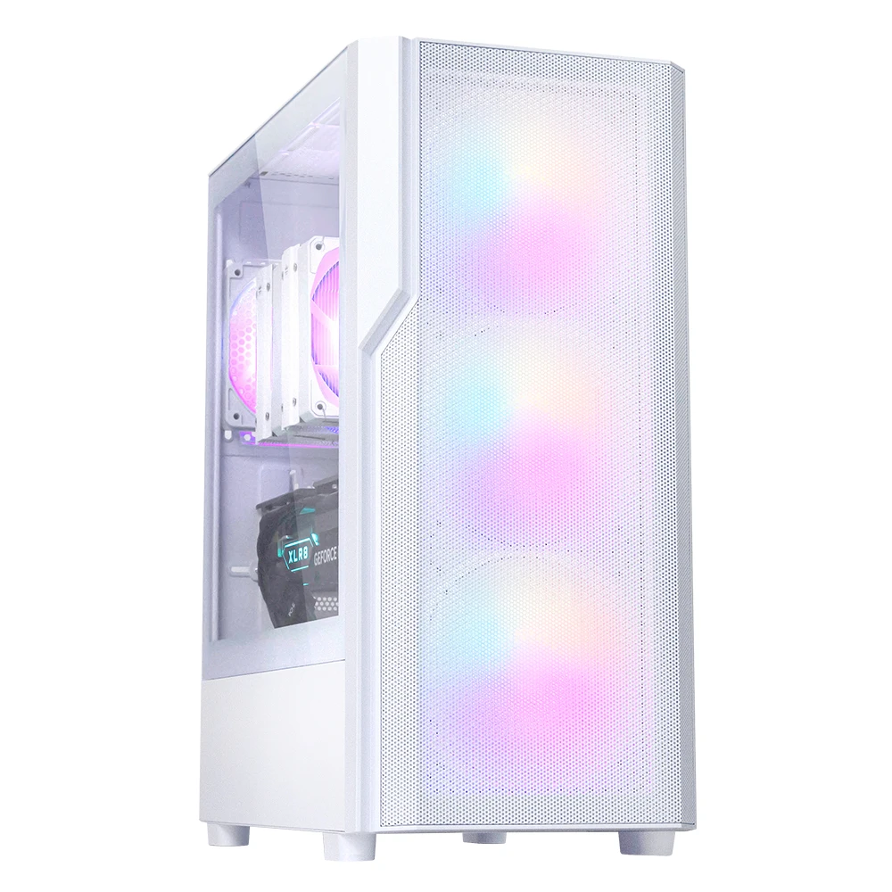 MICRonyx COOLMAX Stedy (White) PC Case