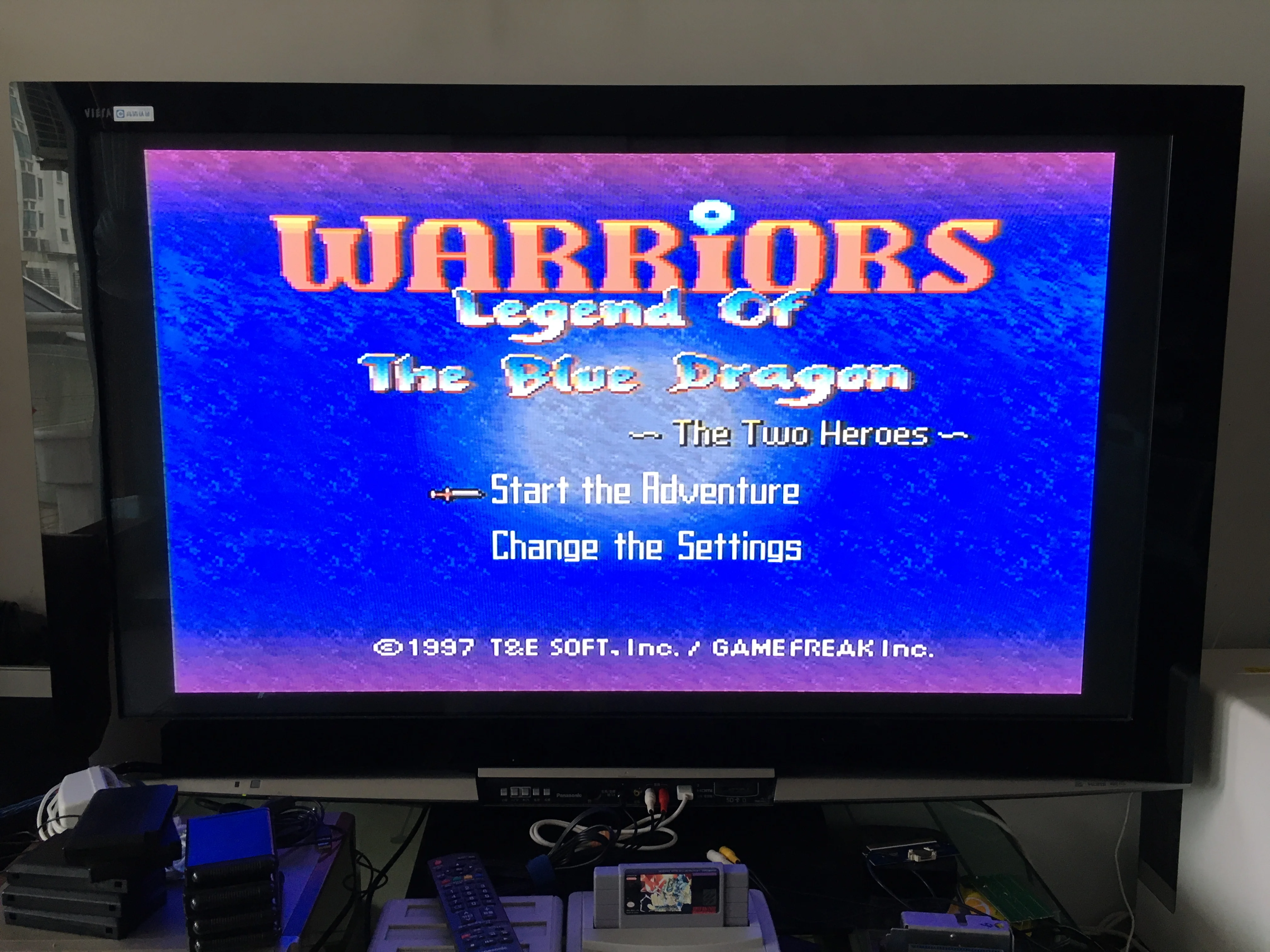 16Bit เกม ** Bushi Seiryuuden: Futari No Yuusha (USA!! ภาษาอังกฤษ!!)