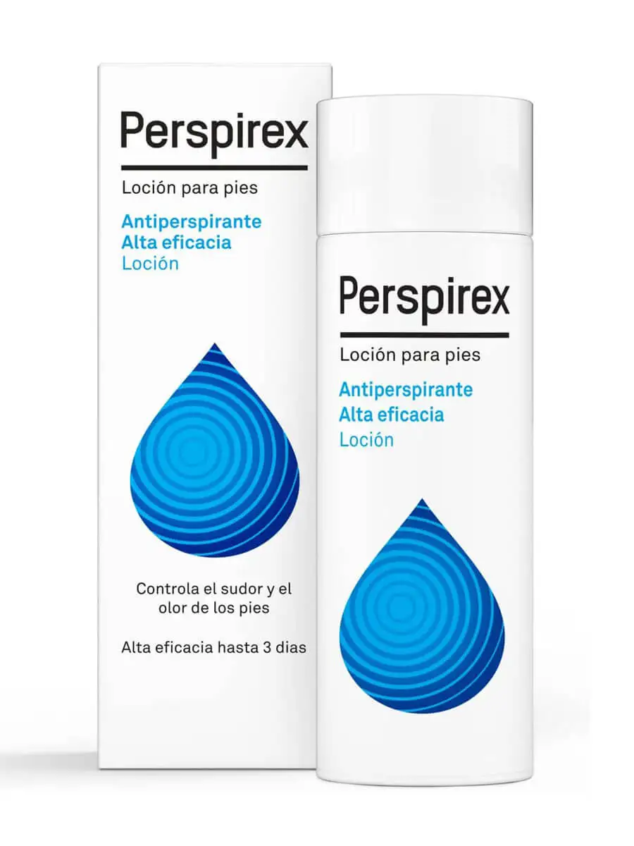 Perspirex locion for feet 100 ml-antiperspirant for foot sweating