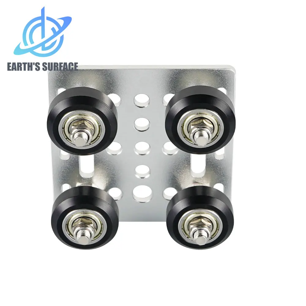 DB-3D Printer Parts Openbuilds V Gantry Plate Set Special Slide Plate Pulley For 3D Printer 2020 /2040 V-Slot Aluminum Profiles