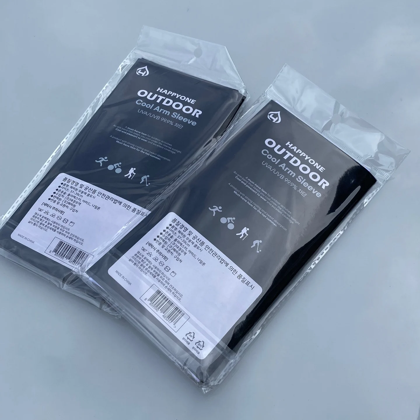 أكمام ذراع Happy One Paltosh Cool Torso Paltosh Football Golf Climbing للحماية من أشعة الشمس فوق البنفسجية