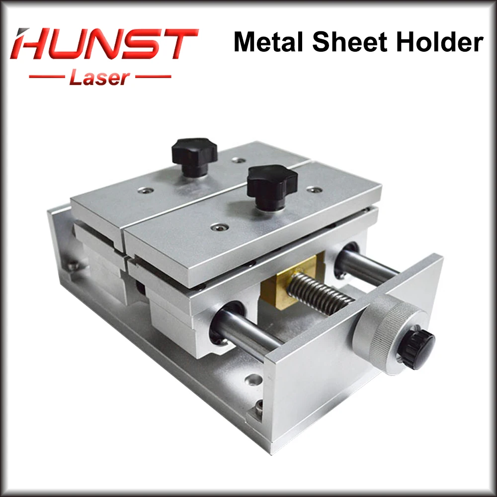 HUNST Fiber Marking Fixture Worktable for Laser Cutting Engraving Machine Gold Silver Metal Ceramics Clamp Table Thin Foil Holde