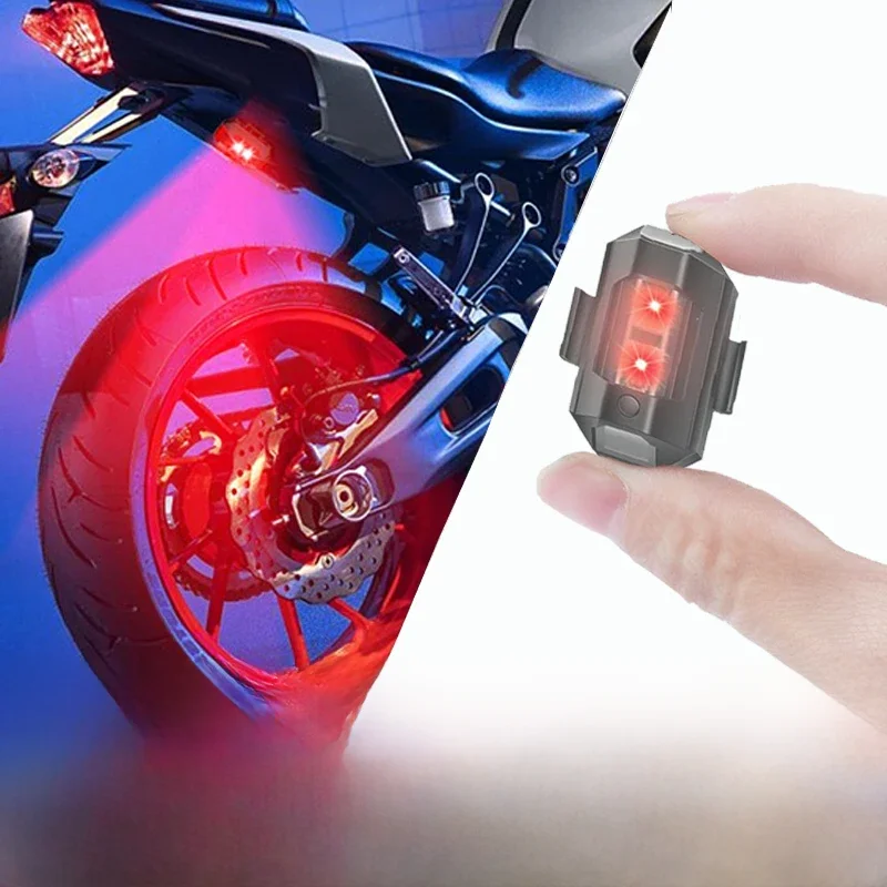 AliExpress NONE Motorcycle Lights Drone Strobe Light USB LED Anti-Collision Bike Aircraft Night Flying Mini Flashing Warning Signal Light
