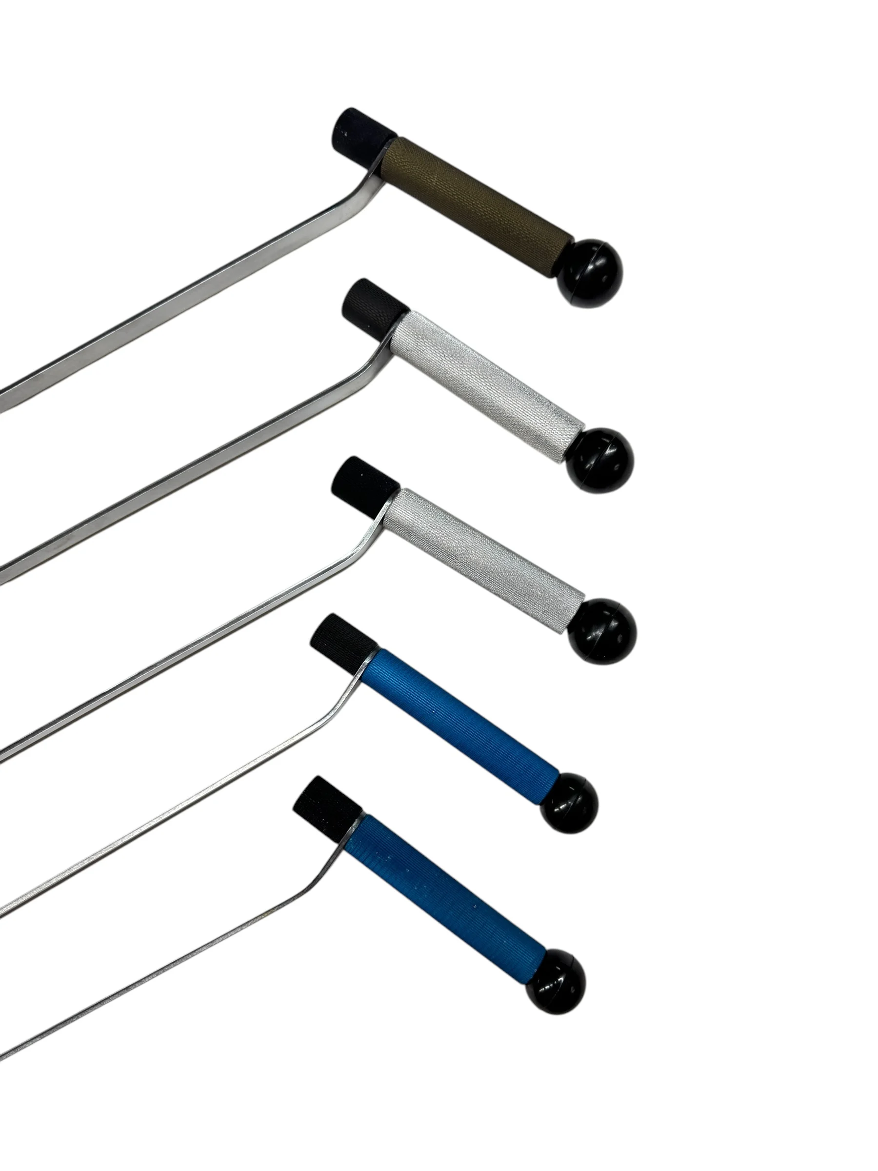 Kathmandu Edition Whale Tail Model Steel Rod Set - Straight Shaft, for Paintless Dent Repair