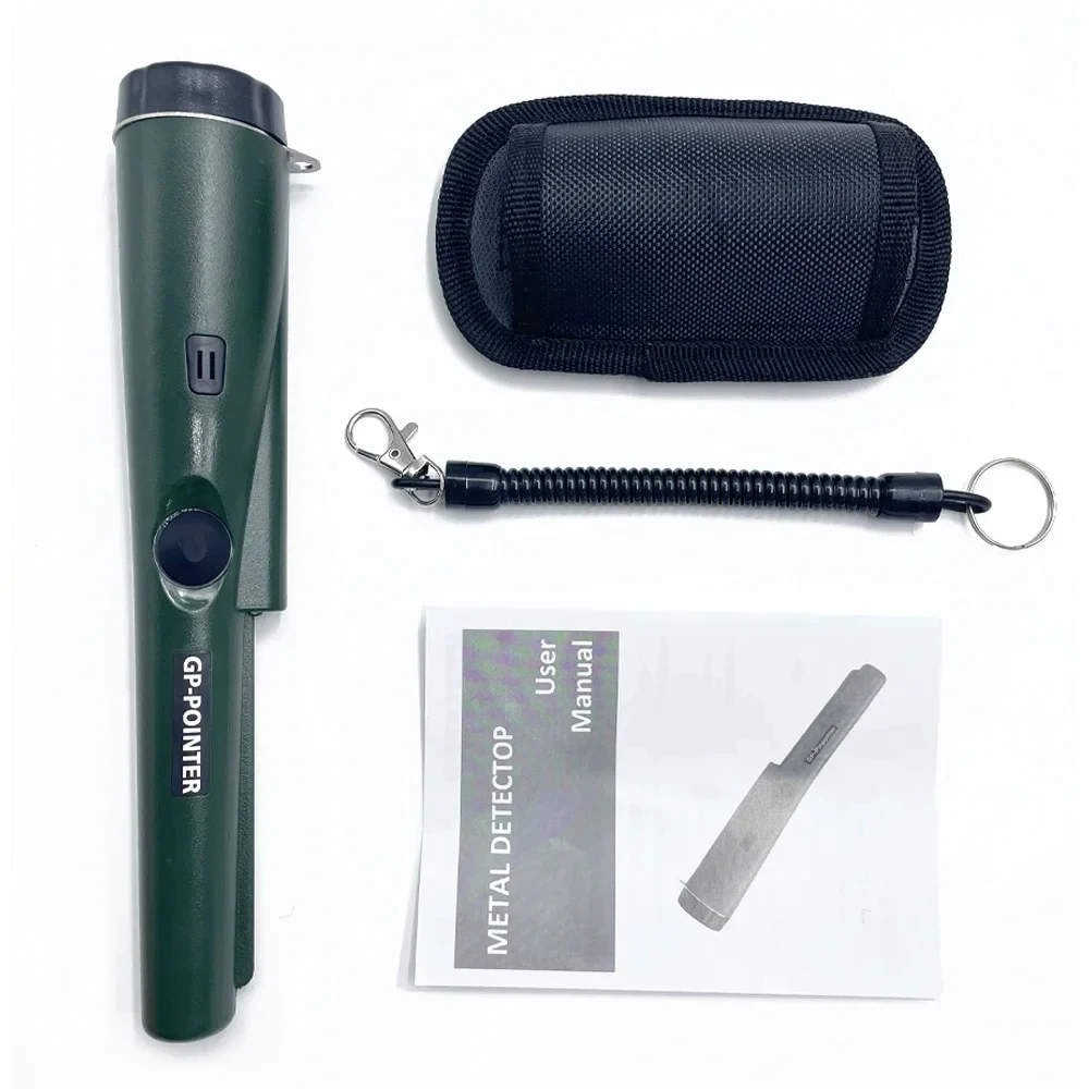 GP-Pointers Handmetalldetektor Pinpointer Wasserdicht 360 ° Seitenscanner-Goldmünzen-Schatzfinder mit Vibrations- und Tonalarm – Detail 3