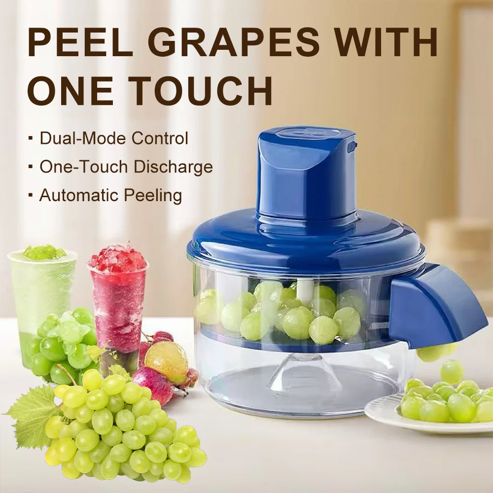 Automatic Vegetable Fruit Peeler Cordless 5-Blade Rotary Peeling Machine with Type-C Fast Charging Remover Tool for Kitchen