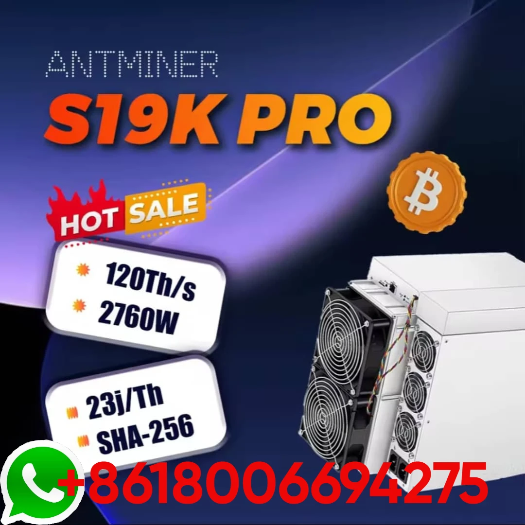 SC В НАЛИЧИИ Antminer S19k Pro 120T 2760W ASIC Bitcoin Miner — высокая эффективность, в комплект входит блок питания, SC В НАЛИЧИИ Antminer S19k Pro 120T 2760W ASIC Bitcoin Miner — высокая эффективность, в комплект входит блок питания,