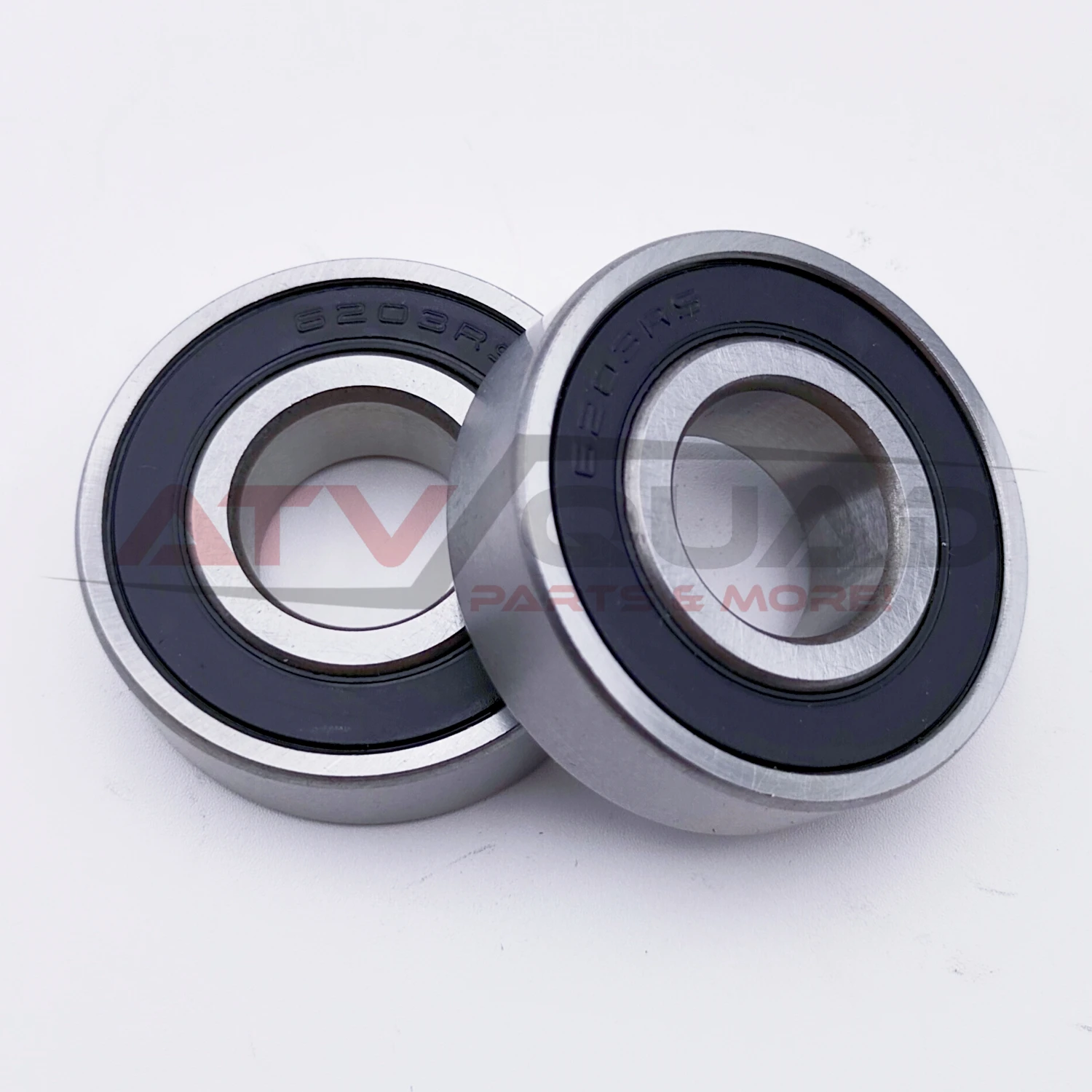 2PCS Bearing 6203RS for Yamaha Grizzly 350 450 YFM350 Big Bear 400 YFM400 Kodiak 450 YFM450 Wolverine 450 YFM450 93306-203YN-00