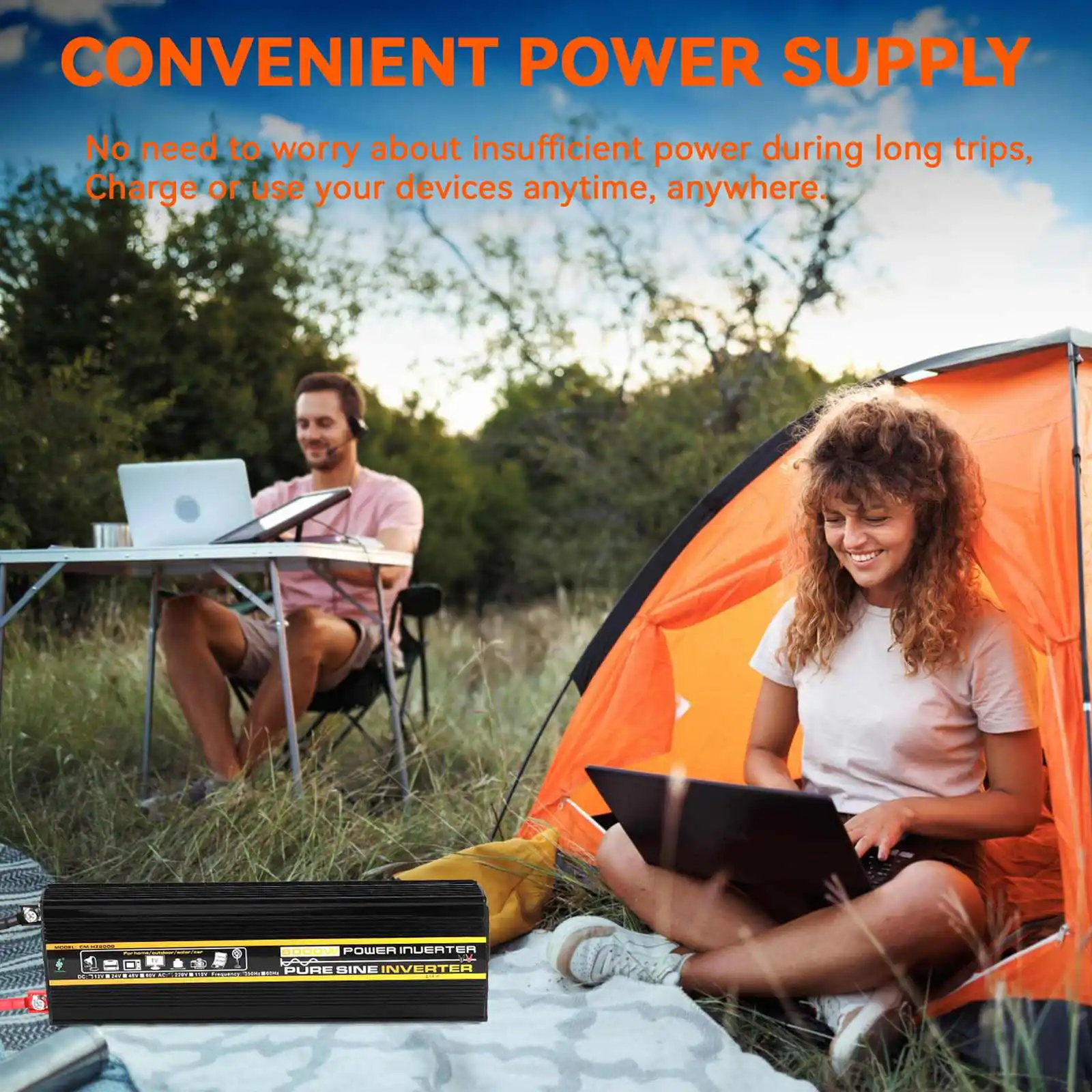 Pure Sine have Inverter DC 12V To AC 220V 8000/6000/4000/3000W Volting Power Converter Solar Inverter