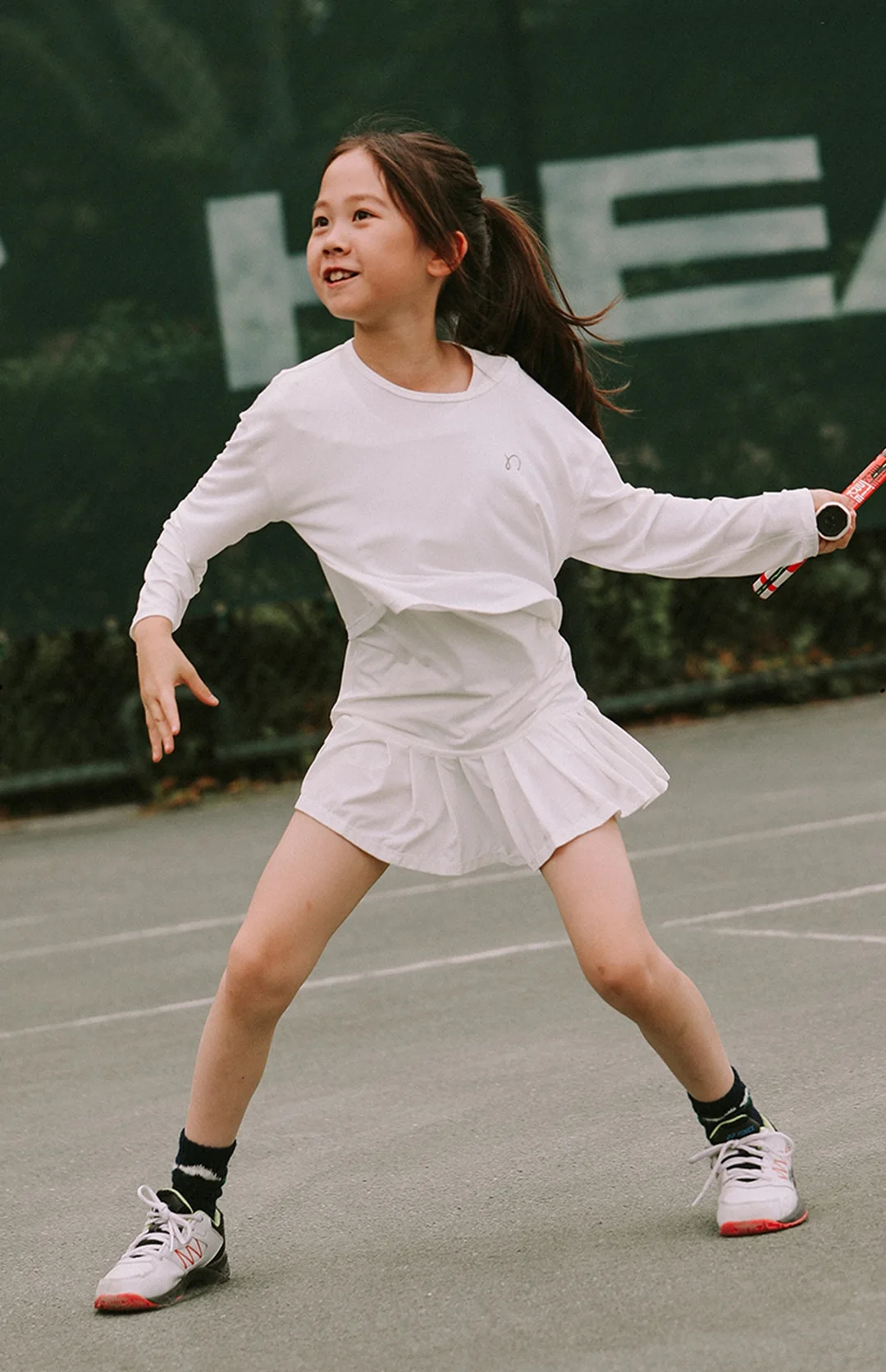 

Детский комплект теннисного платья с шортами