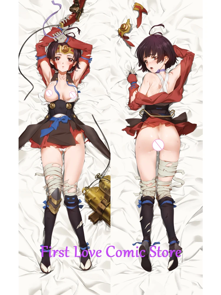 Dakimakura Anime Pillow Cover Nameless Beauty With Giant Breasts Double Sided Print Life-size Body Decoration