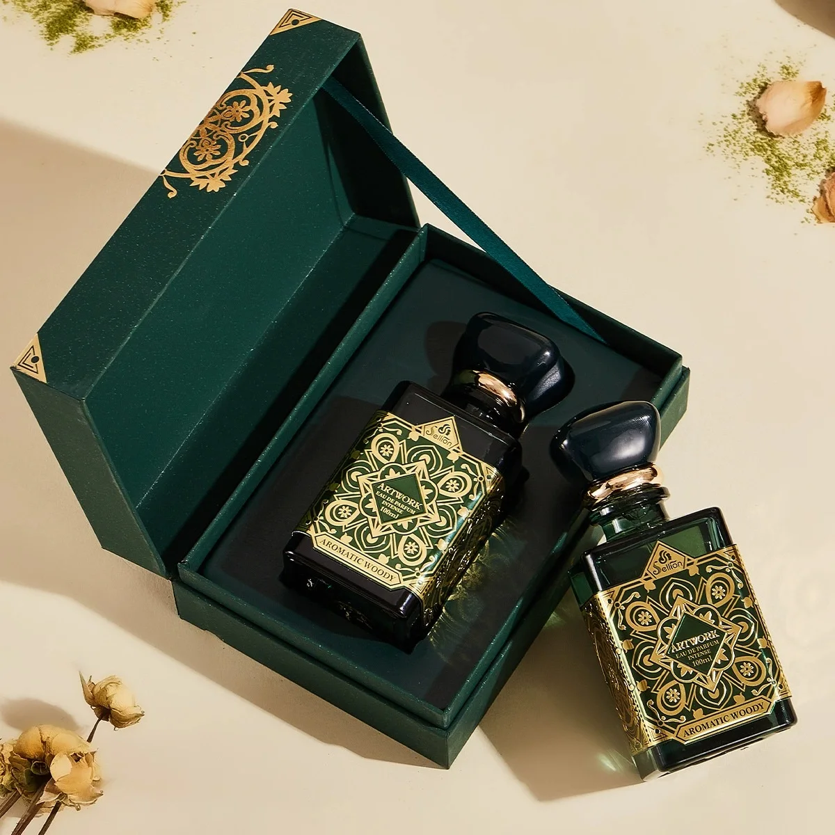 1PC Long Lasting Oud Perfume 100ml EDP Intense Aromatic Woody Masculine Fragrance for All Occasions