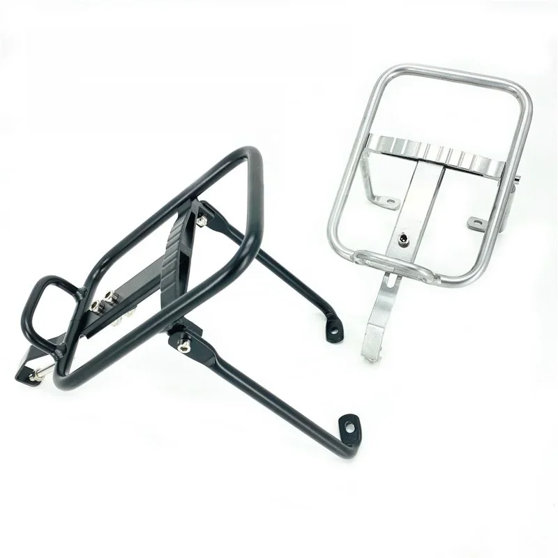 AliExpress NONE Litepro 14 inch Folding Bike Front Luggage Carrier Aluminum Alloy Front Cargo Racks For Dahon Bya412 K3 Folding Bicycle