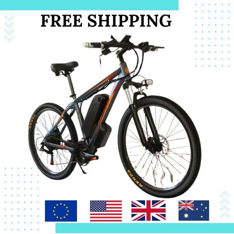 

Electric Bike K820 29" 1000W Motor 48v 18AH Battery Maximum Speed 60km/h 70N.M Ebike Electric Bike Electric Bicycle
