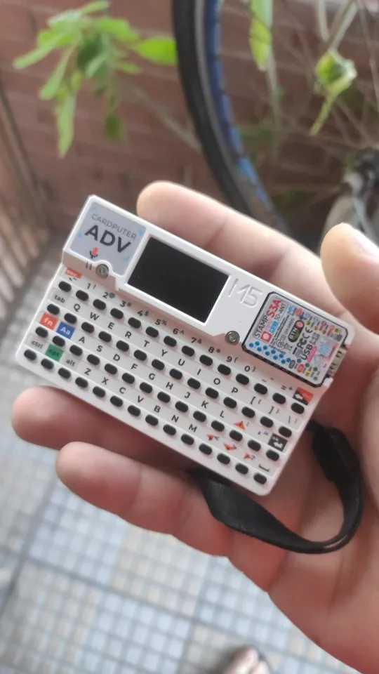 Customer photo for Pocket Lab – Cardputer-Adv ESP32 Programmable Computer — Gearfinch