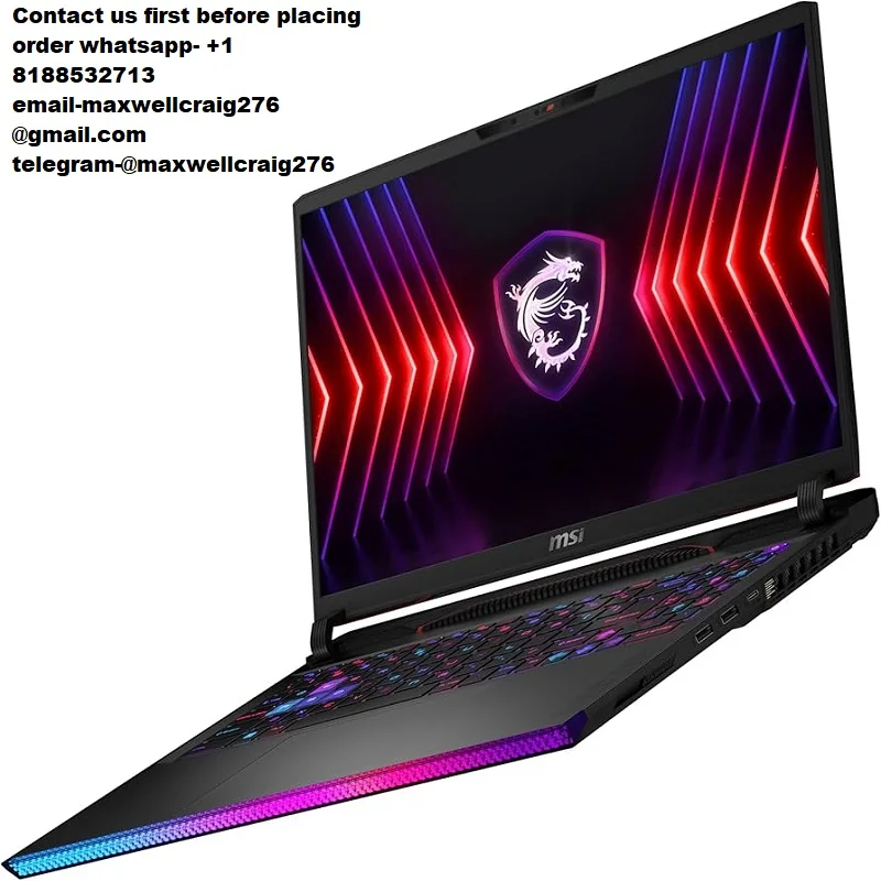 SHARP! Orignal new MSI Raider GE68-409 Gaming Laptop 14th Gen / Intel Core i9-14900HX 32GB RAM / 2TB SSD / 12GB GeForce RTX 4090