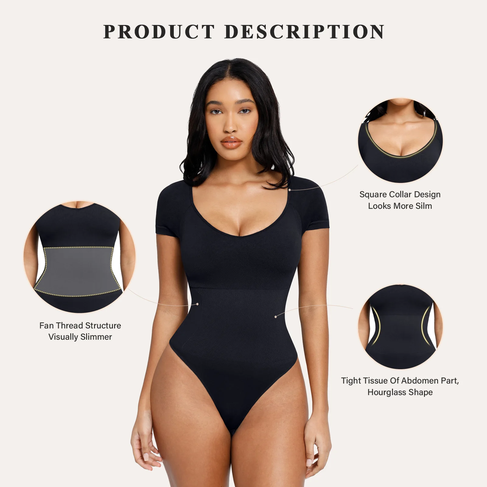 Women Sliming Seamless Super Strong Chest Support Shapewear Bodysuit Tummy Control Corset Waist Trainer Slim Shaper Body Shaper