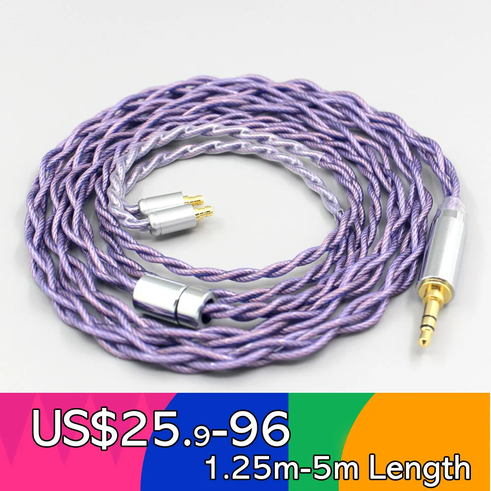 

Type2 1.8mm 140 cores litz 7N OCC Headphone Earphone Cable For Sennheiser IE100 IE400 IE500 Pro 4 core 1.8mm LN007883