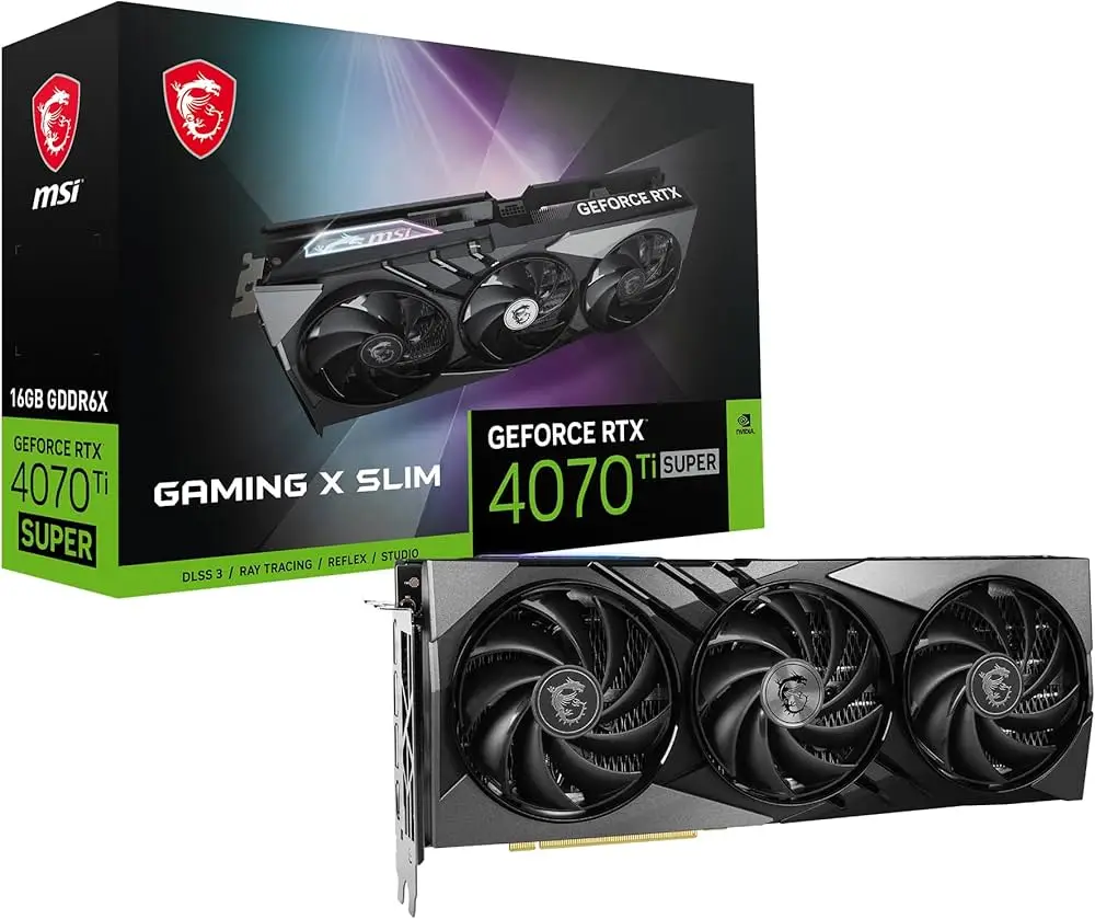 

BEST QUALITY MSI Gaming RTX 4070 TI Super 16G Ventus 3X OC Graphics Card