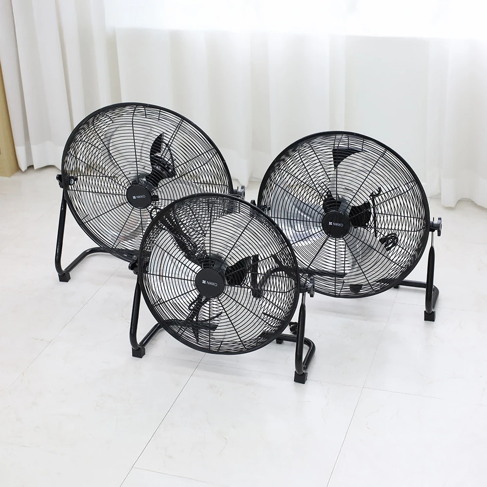 مروحة معدنية كبيرة من نيكو ، الأعمال الصناعية