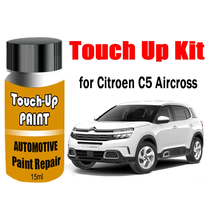 

Автомобильный набор краски для ретуши (с кистью) для Citroen C5 Aircross, средство для удаления царапин, аксессуары для ухода за краской автомобиля