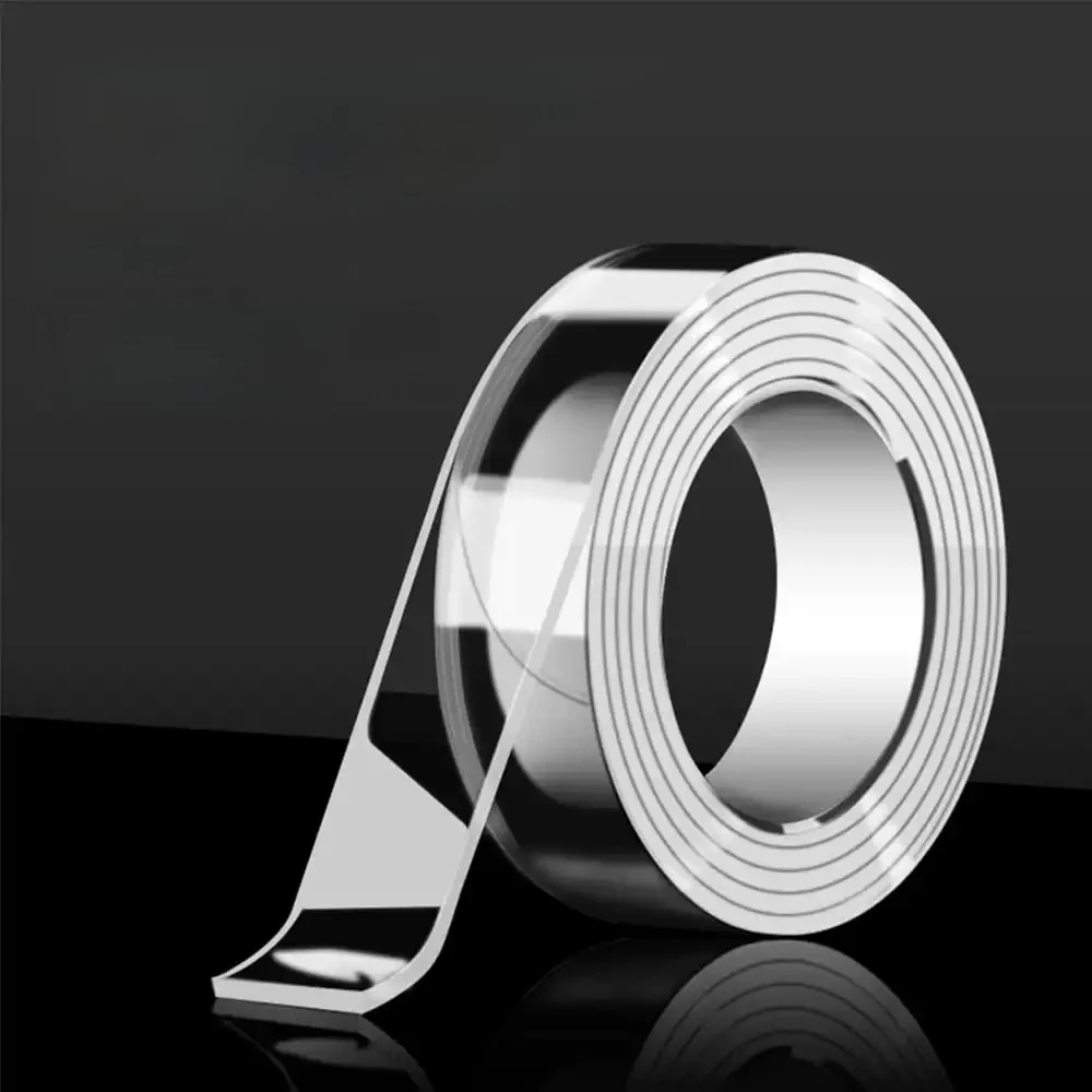 Nano ruban adhésif Double face Ultra résistant, transparent, amovible, étanche, bande adhésive Extra forte, ruban adhésif double face robuste