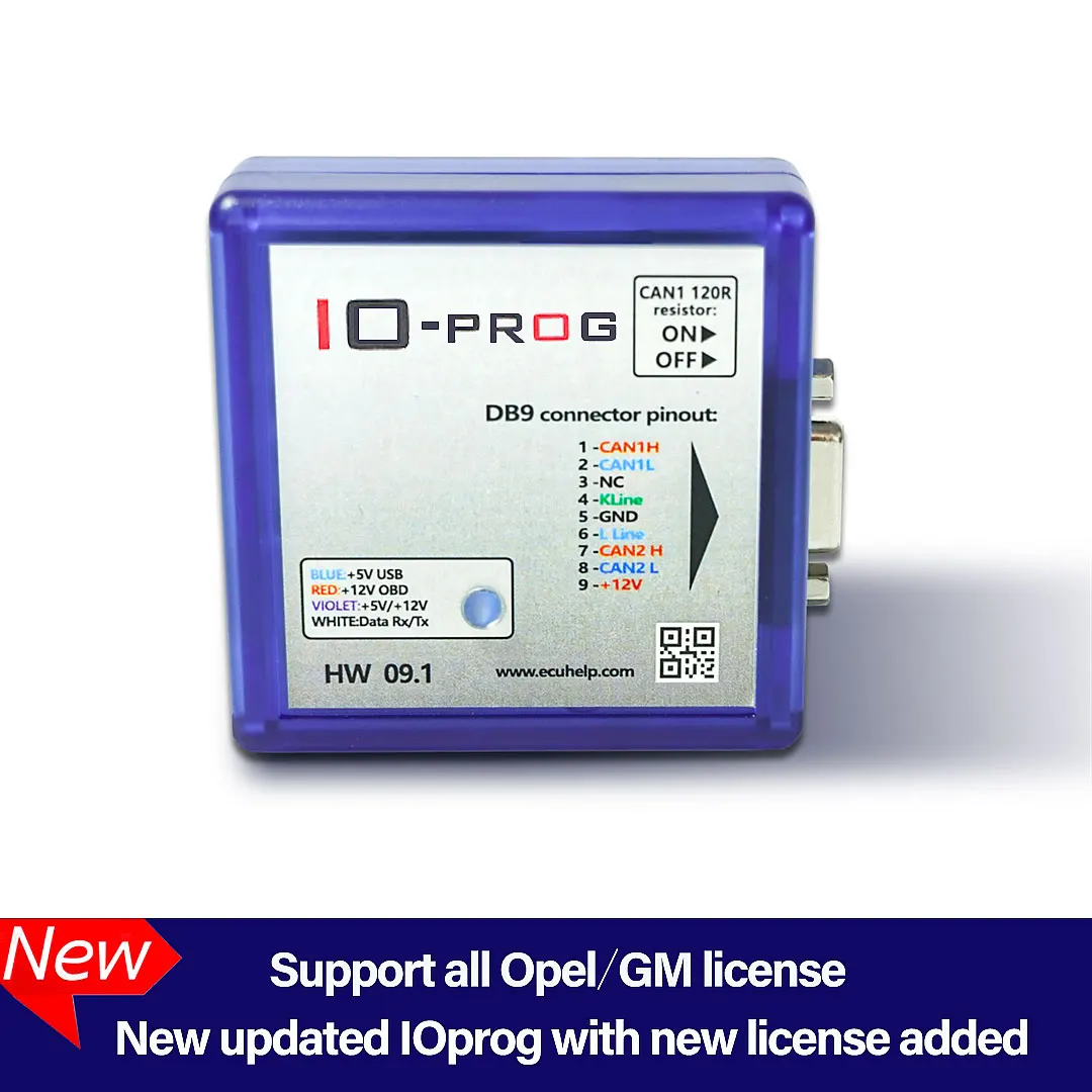 ECUHELP IO-PROG IO Prog for Opel for GM OBD2 ECU Programmer Tool via OBD / on Bench (Basic Version)