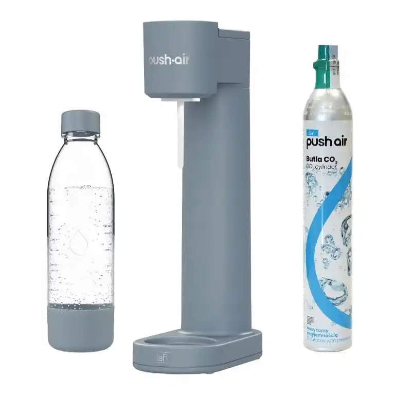 Dafi PushAir water Saturator + 1x 0,7L fles + CO2-cartridgeset