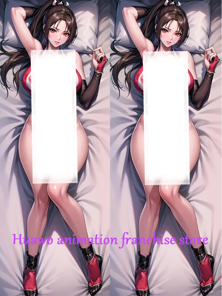 Anime Dakimakura Pillow Shiranui Mai 2-Side Print Pillowcase Hugging Body Cushion Cover Otaku Waifuristmas Decoration 2023