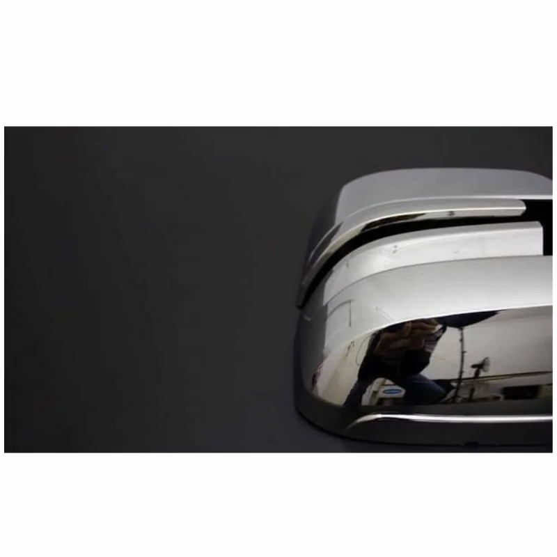 Fit For Volkswagen Crafter Mirror Cover 2 Pieces Abs Chrome 2006 Post Chrome Shaper Stainless Steel