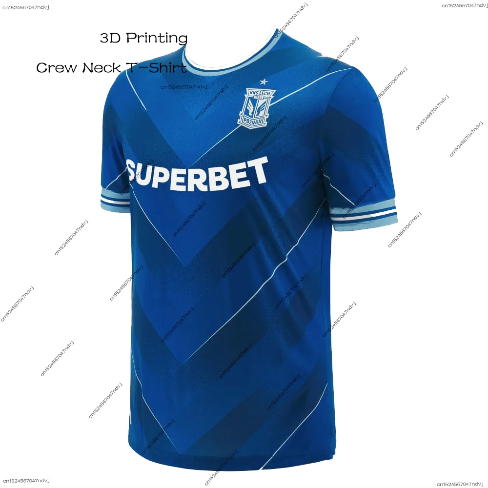 Poznan Lech 24/25 football jersey Polish football Tshirt special football jersey kit boy/men football shirt fans football jersey