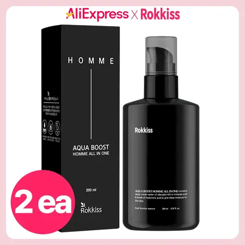 록키스 아쿠아 부스트 옴므 올인원 200ml, 2개입