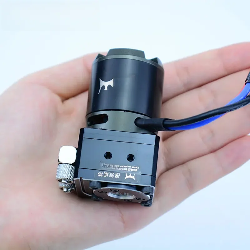 Rc Model Mini Hydraulische Olie Pomp Borstelloze Motor Esc Voor Graafmachine Kabolite CAT336D Volvo Hui Na Dump Truck Actros Auto loader - afbeelding 2