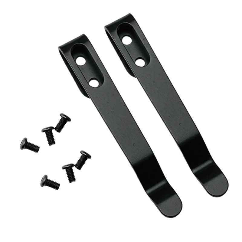 Holster clips k Scheide Taillen clip Zubehör 420 Edelstahl DIY Klappmesser Scheide Rücken clip Scheide mit Taillen clip