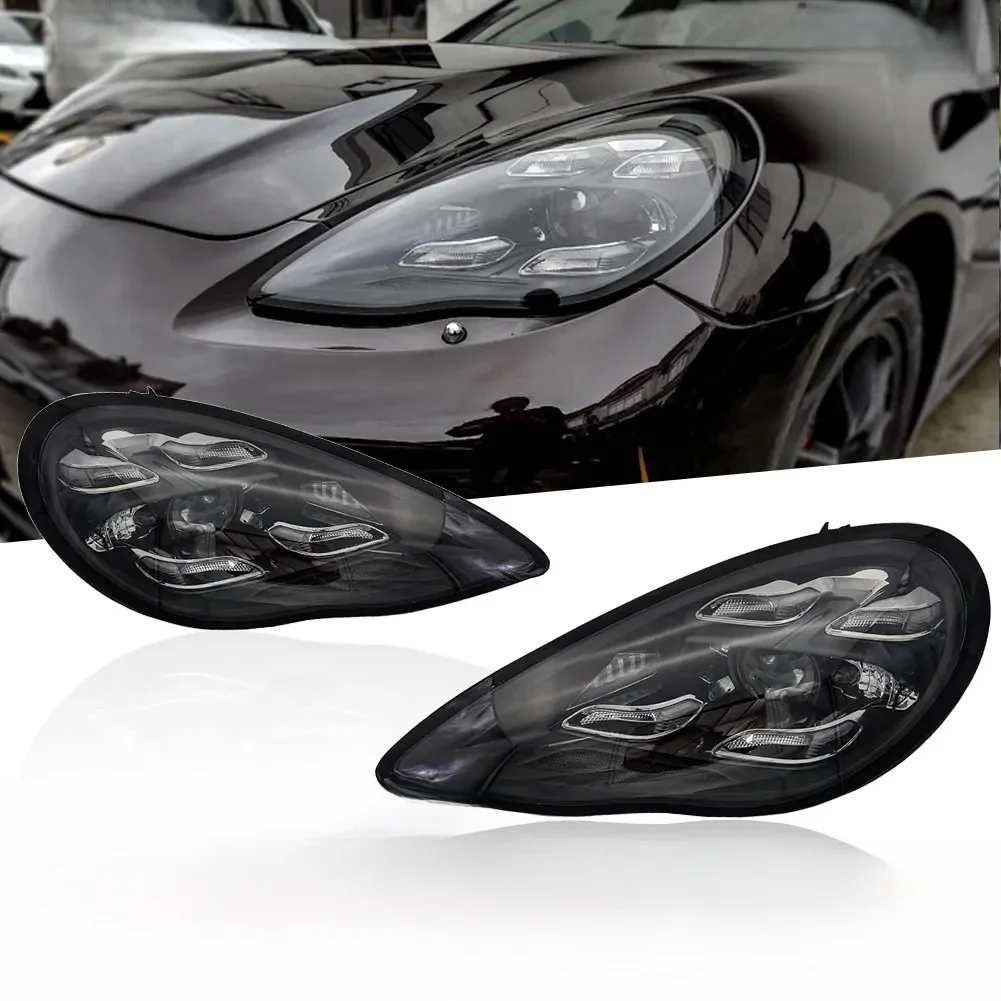 Reflektory LED Matrix do Porsche Panamera 970.1/2 Old to New 2010-2016 Upgrade 2022 Przednie reflektory samochodowe — zdjęcie 2
